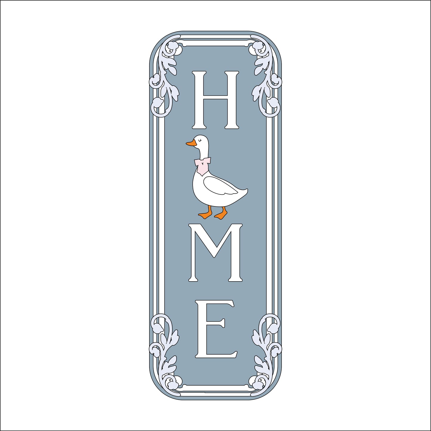 30cm Home Goose Sign