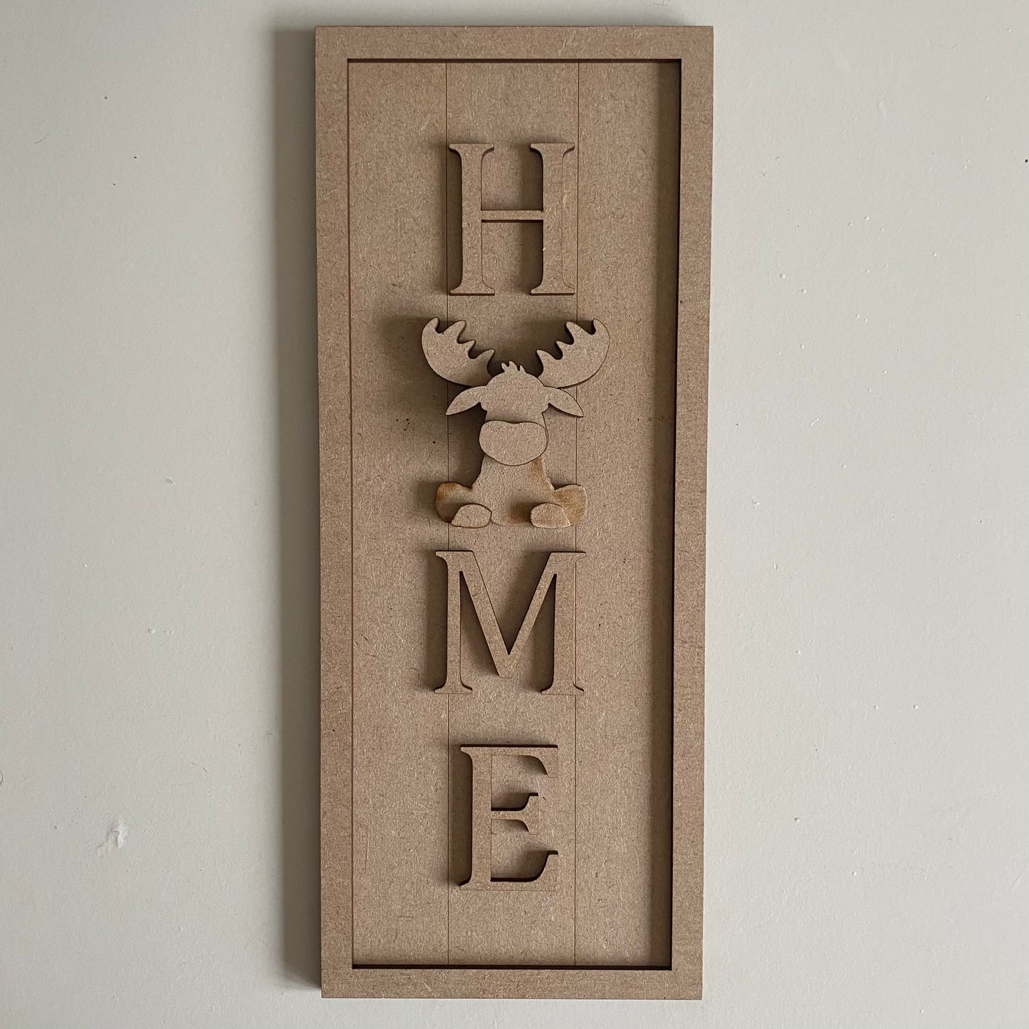 30cm Home - Moose Sign