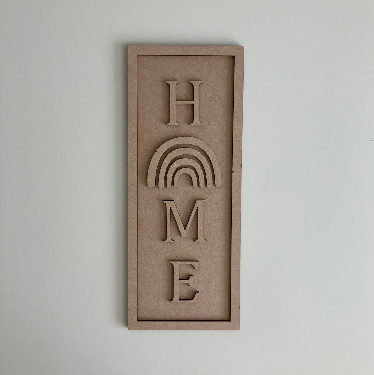 30cm Home - Rainbow Sign