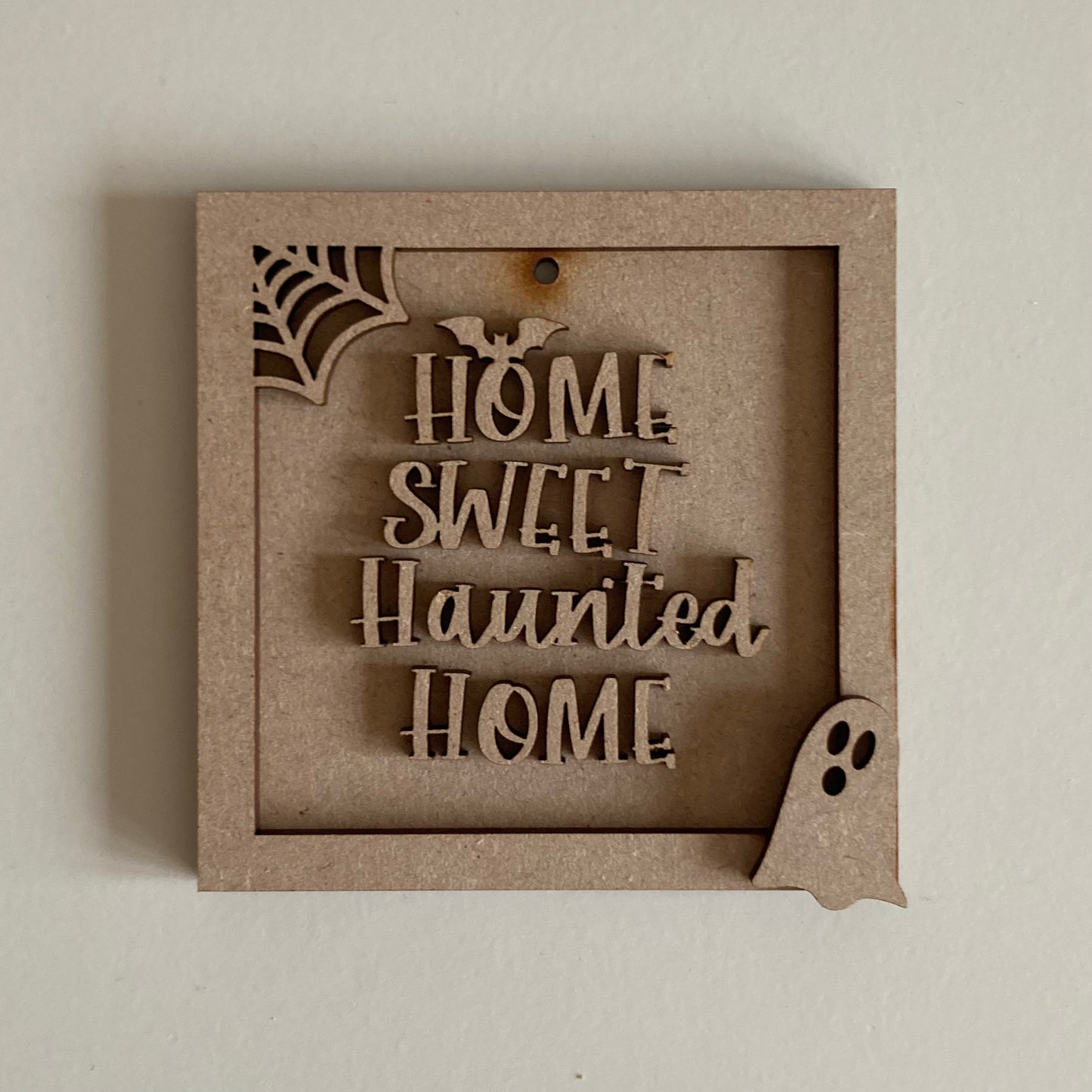 9cm Home Sweet Haunted Home Mini Frame