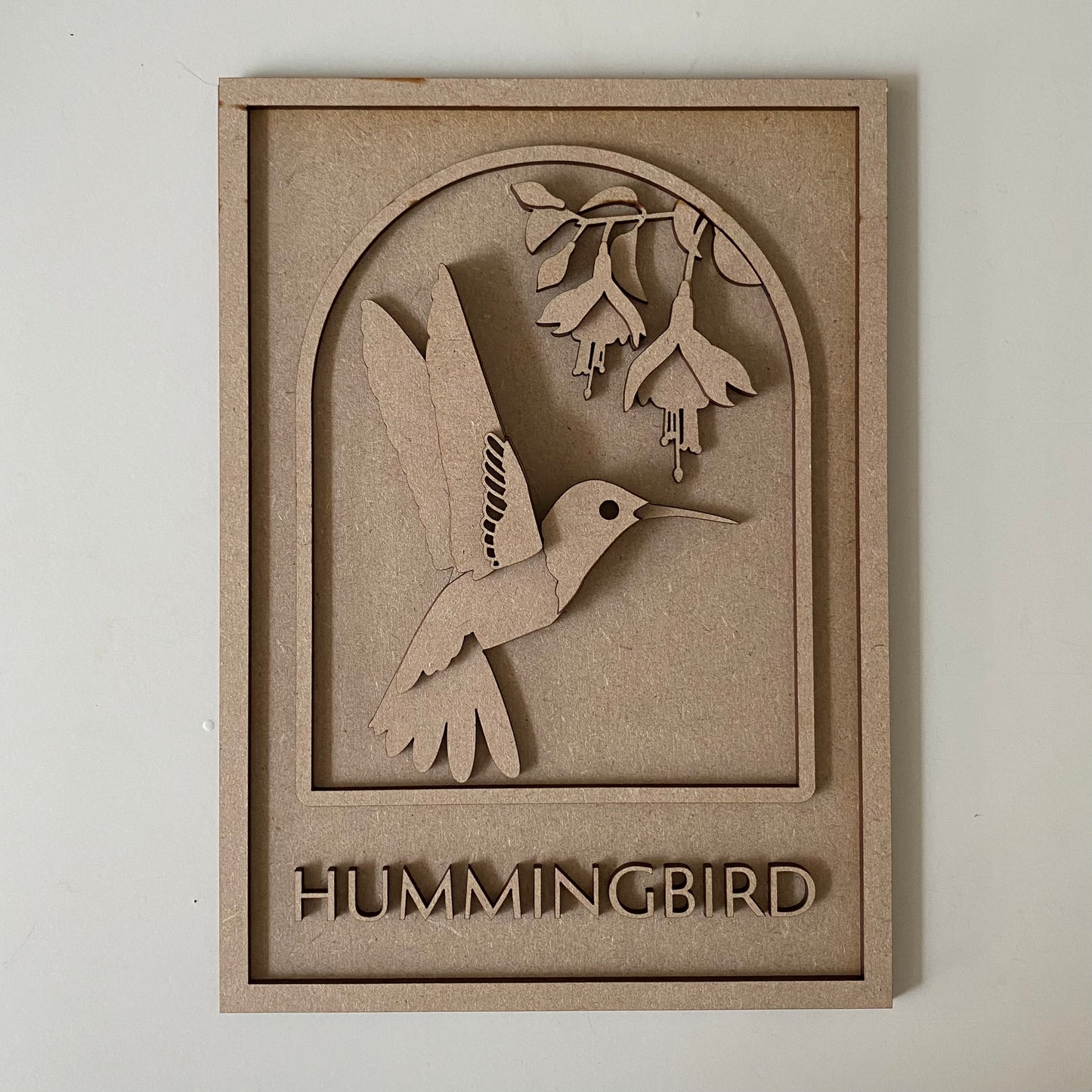 25cm Humming Bird Arch Sign