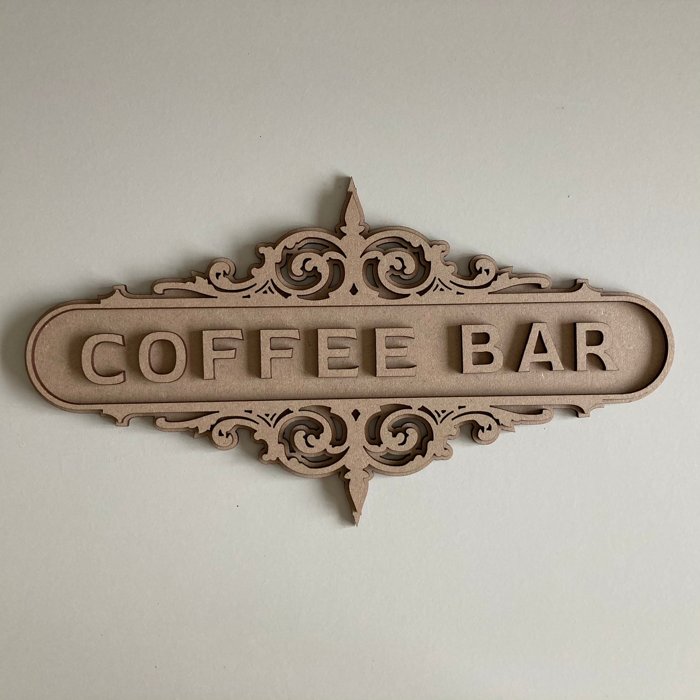 30cm Coffee Bar Fancy Sign
