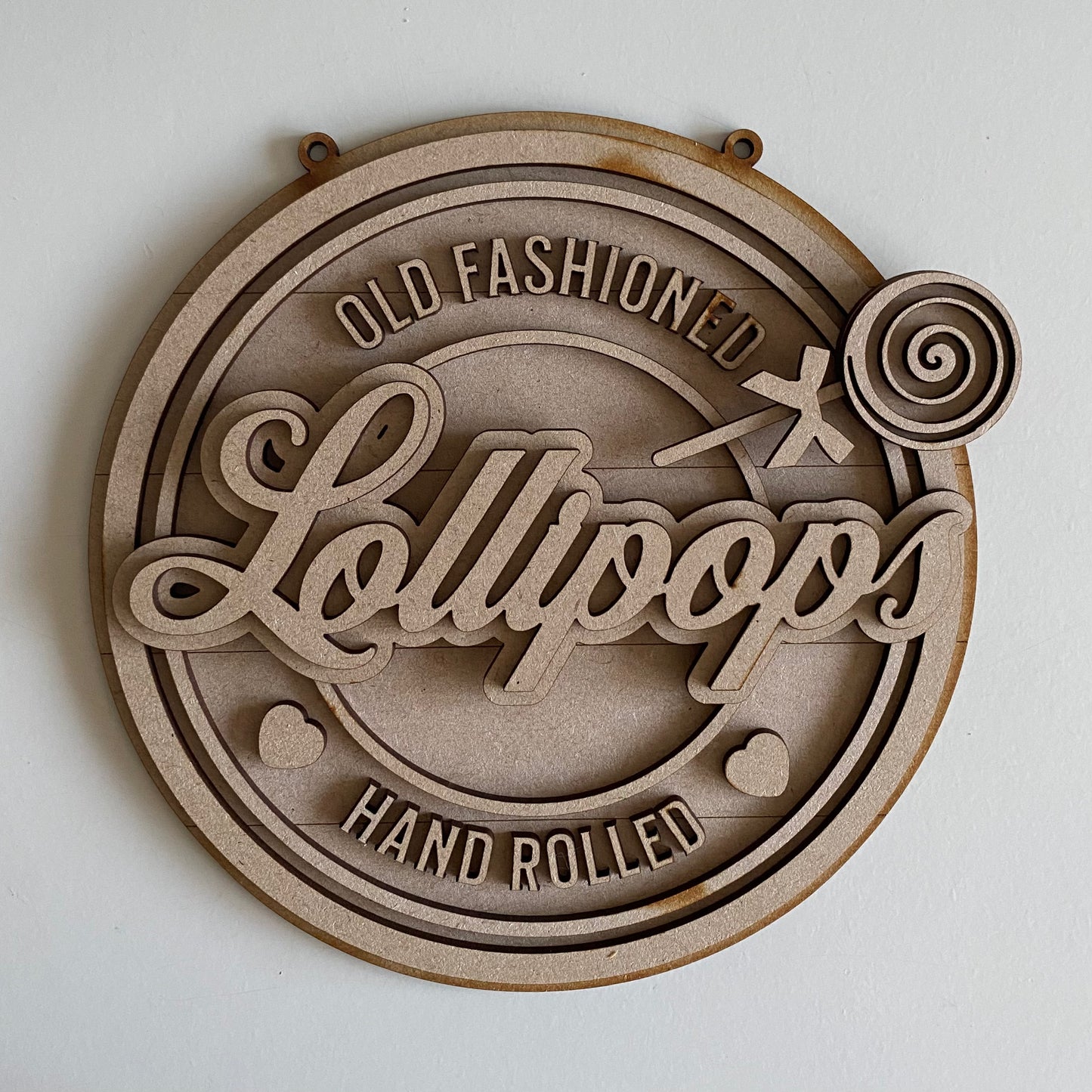 20cm Lollipops Sign