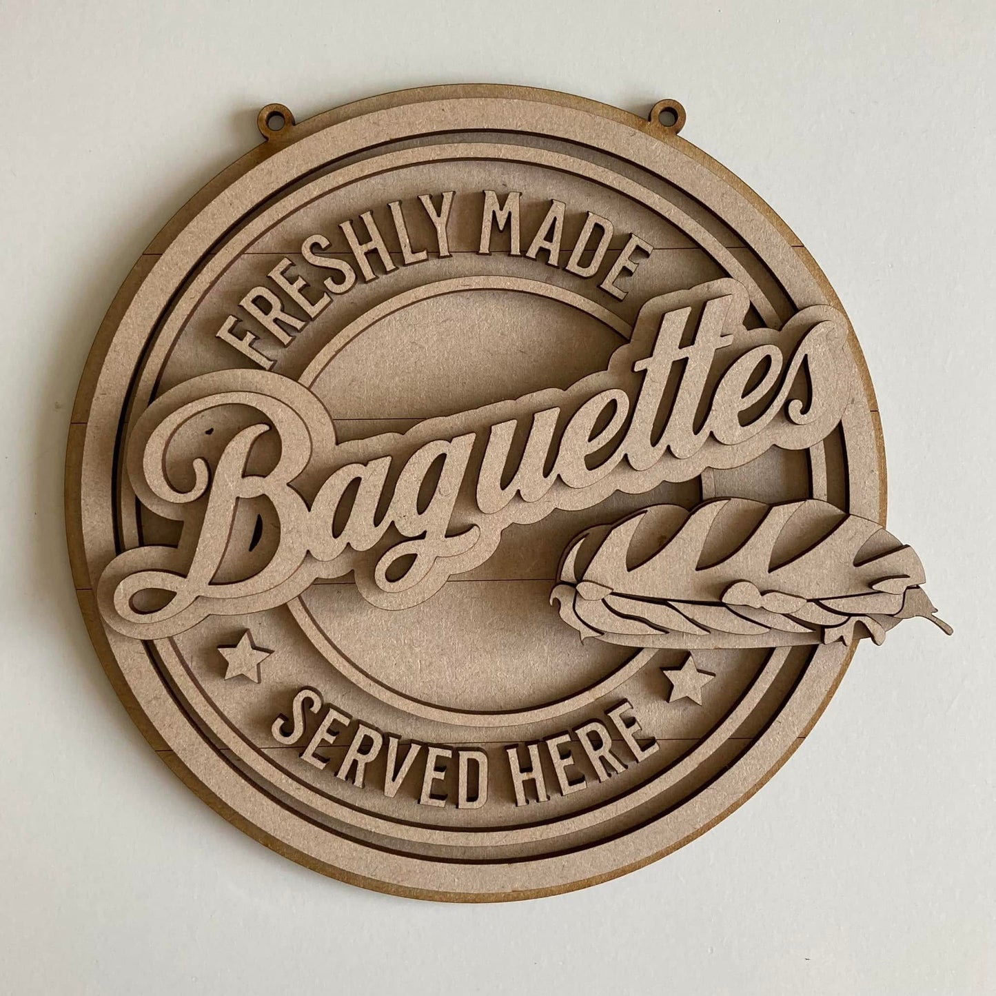 20cm Baguettes Sign