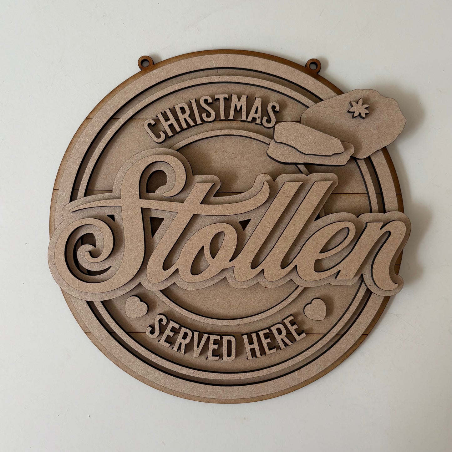 20cm Stollen Sign