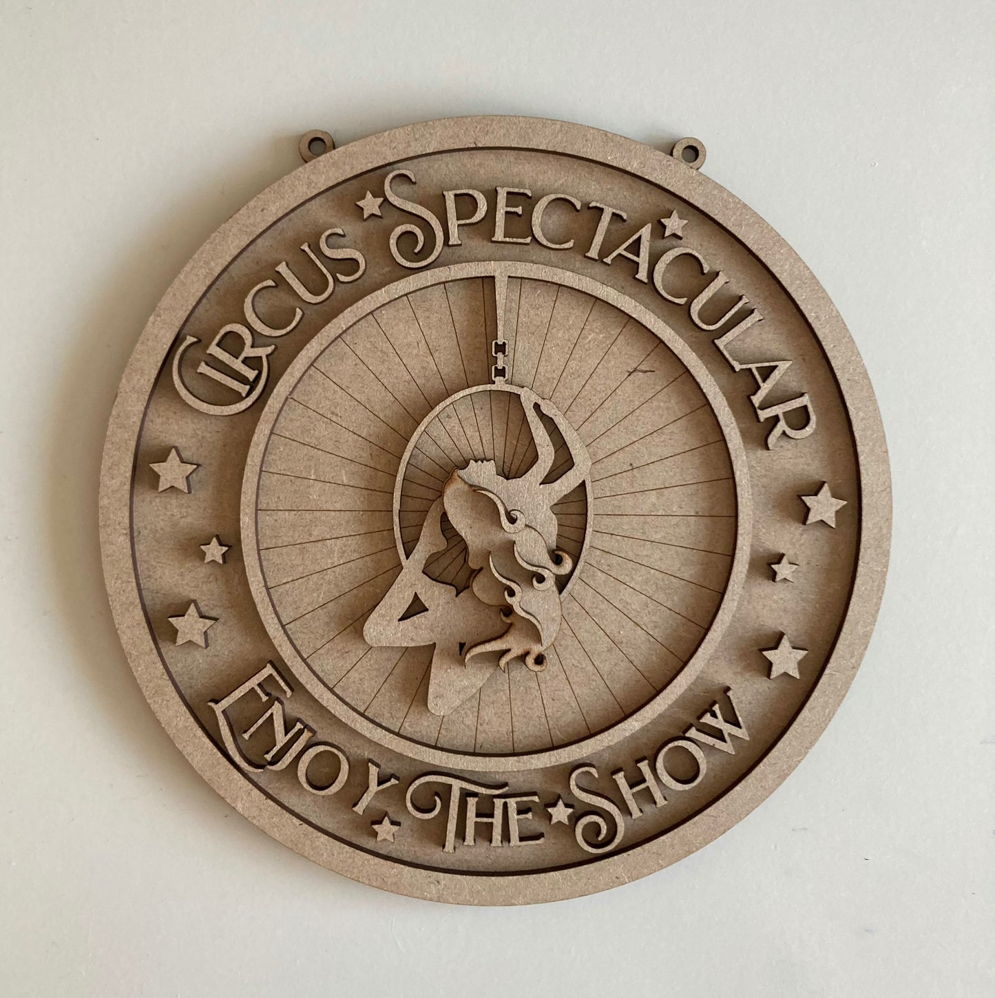 20cm Circus Spectacular Sign