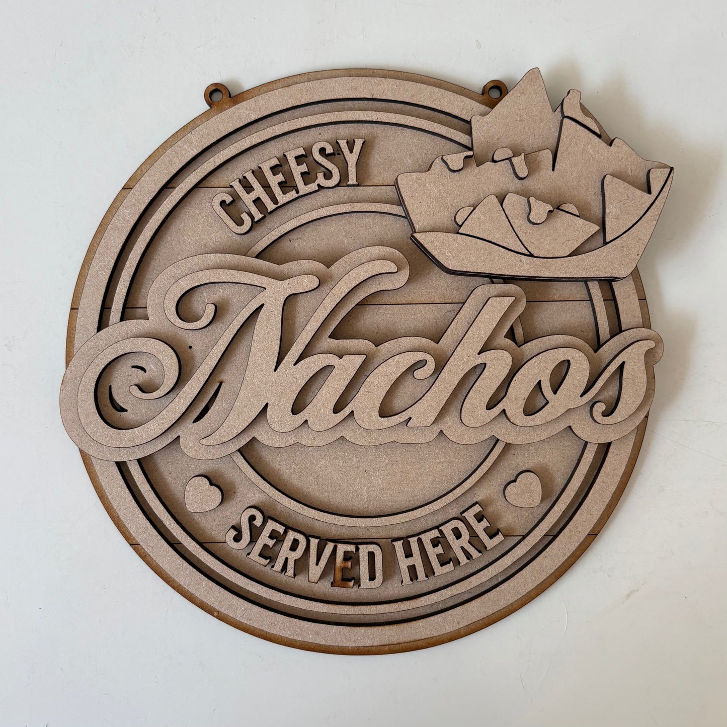 20cm Nachos Sign