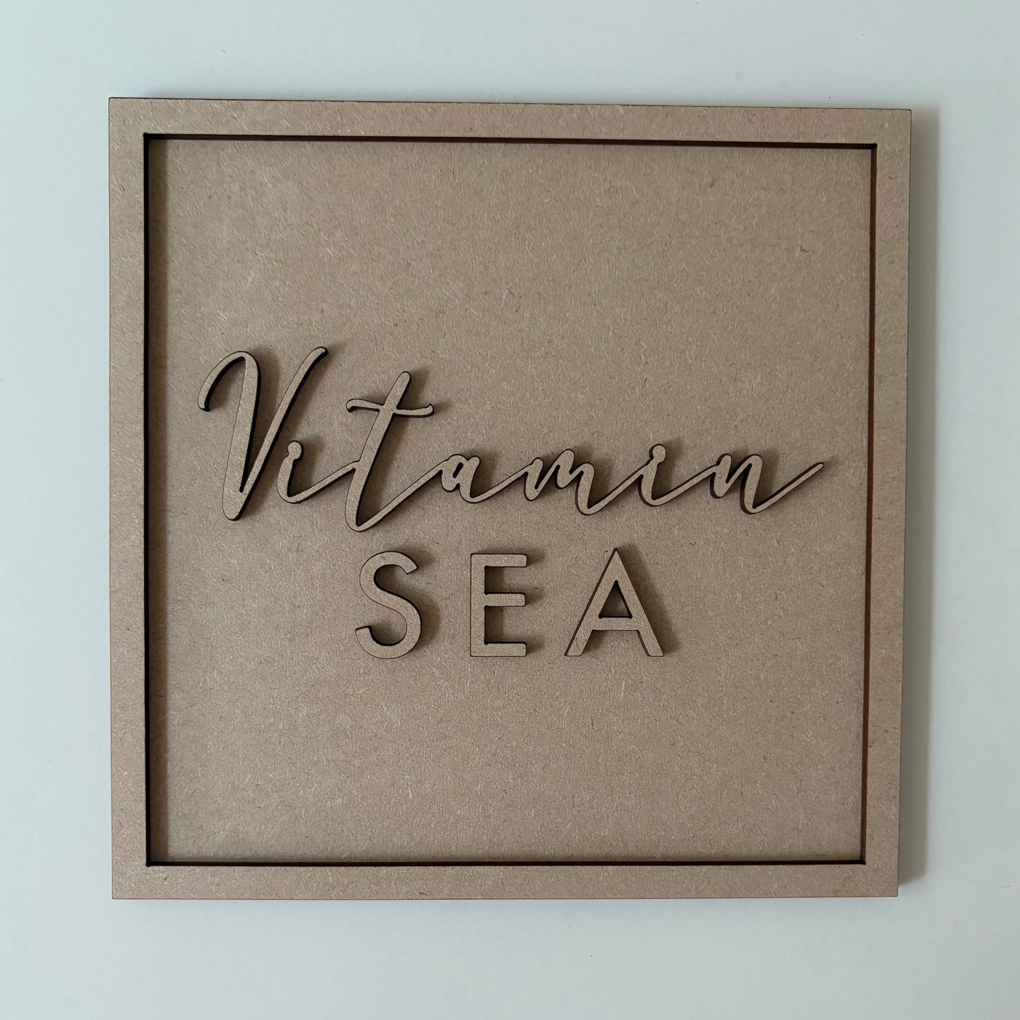 19cm Vitamin Sea Sign