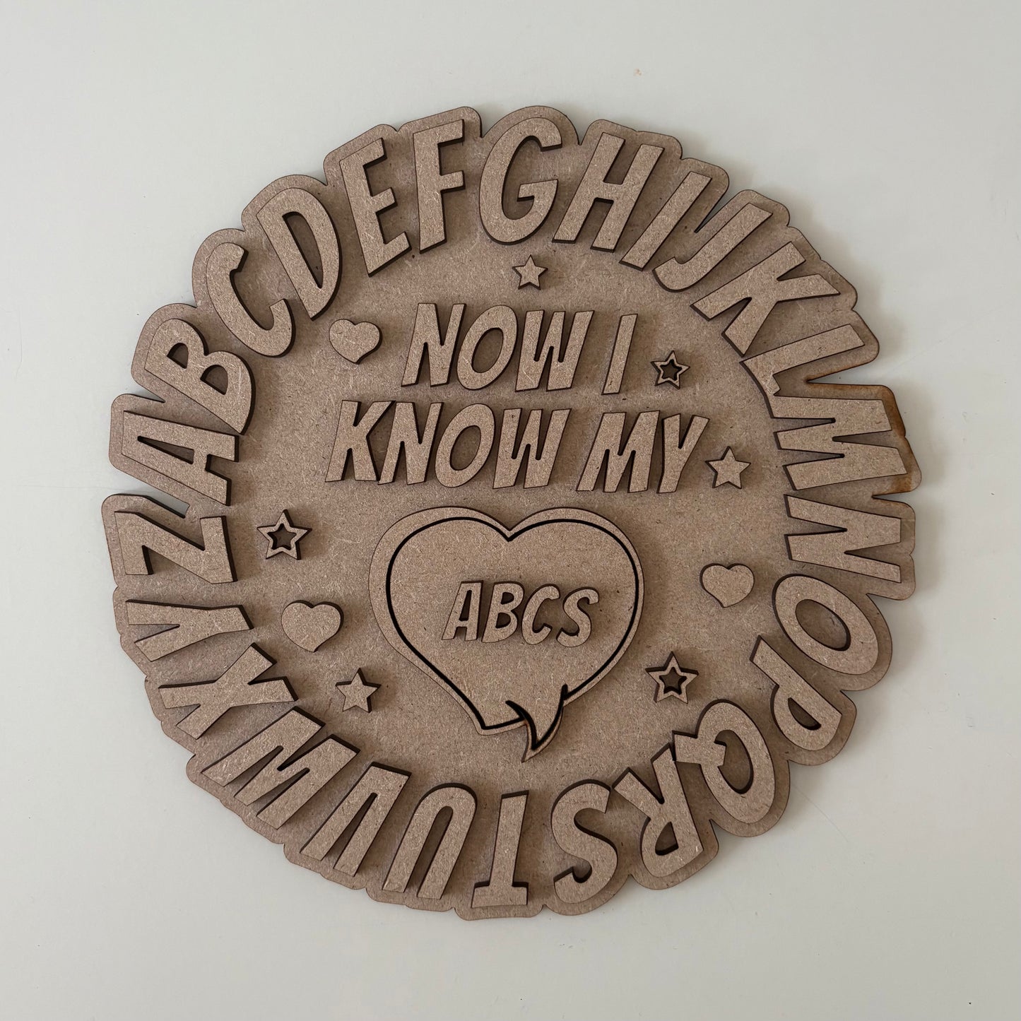 20cm Alphabet Sign