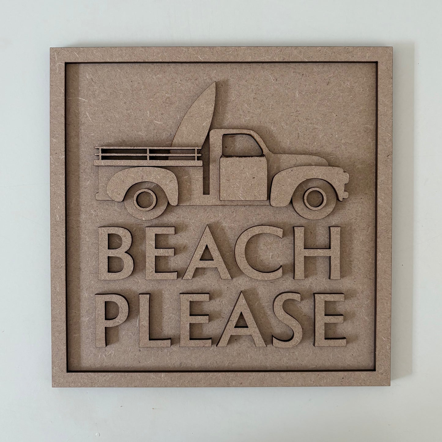 19cm Beach Please Sign