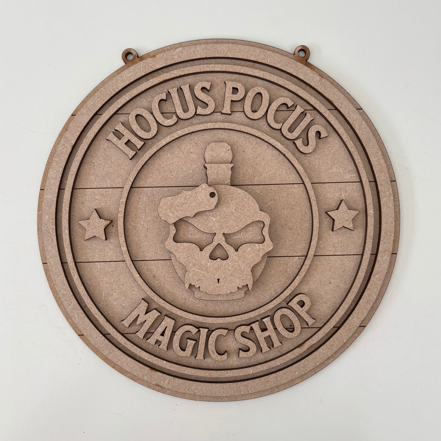 20cm Hocus Pocus Magic Shop Sign
