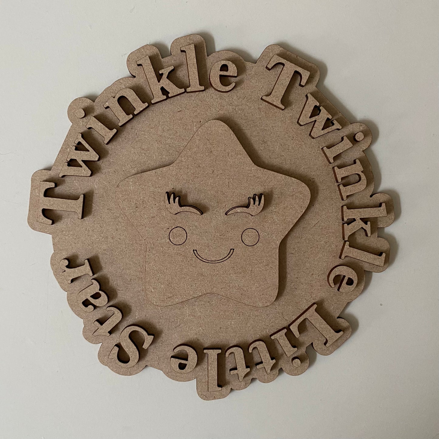 20cm Twinkle Twinkle Little Star Sign