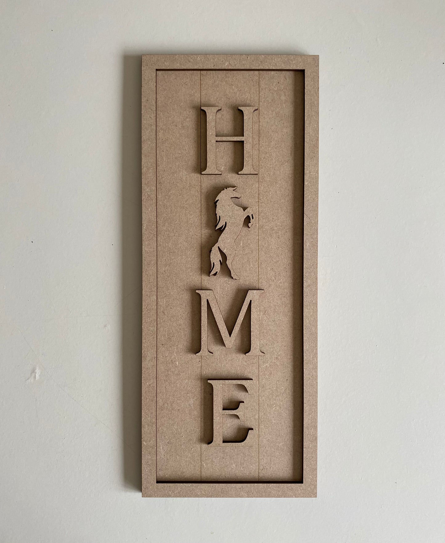 30cm Home Sign - Horse