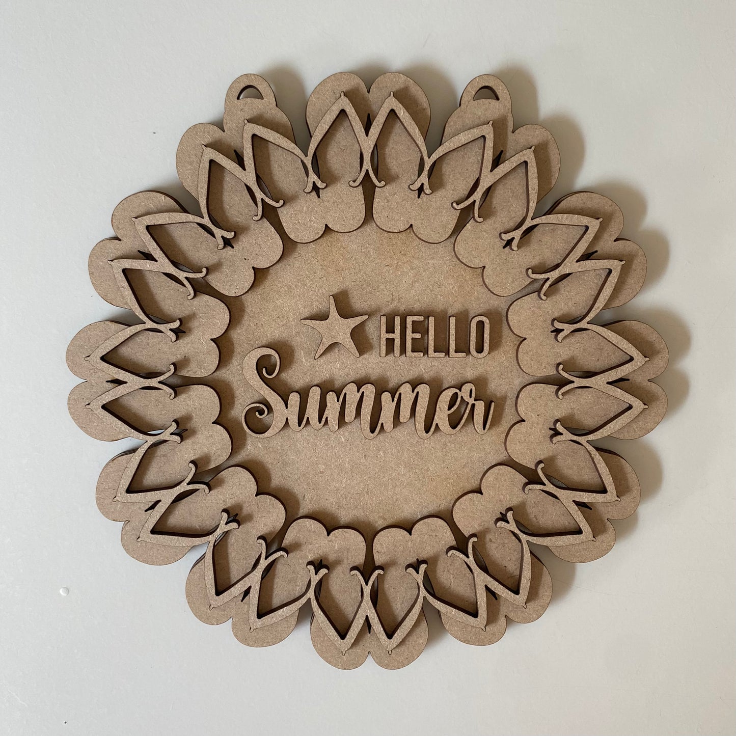 20cm Flip Flops Wreath