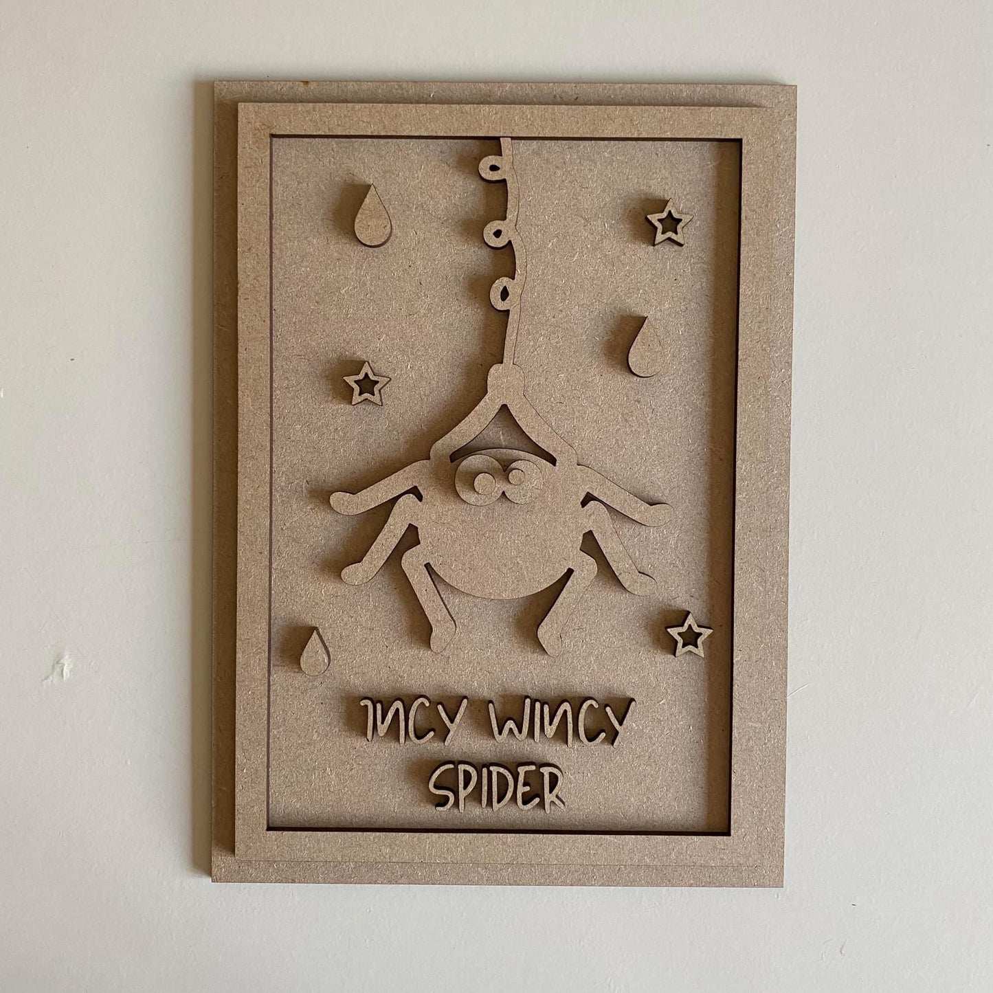 25cm Incy Wincy Spider Sign