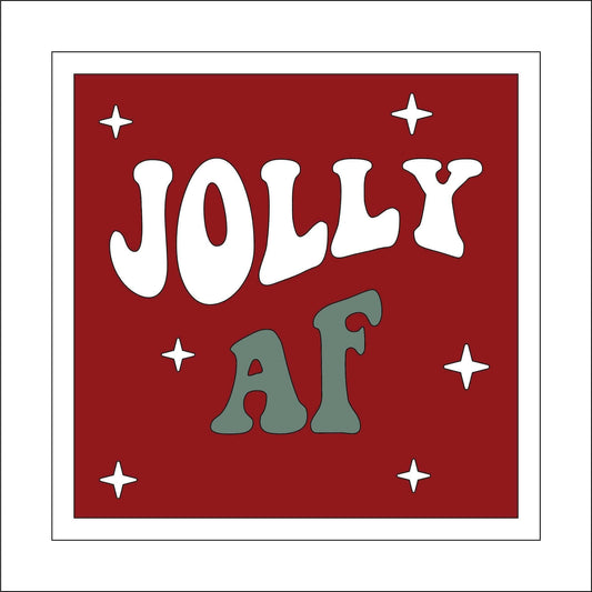 19cm Jolly AF Sign