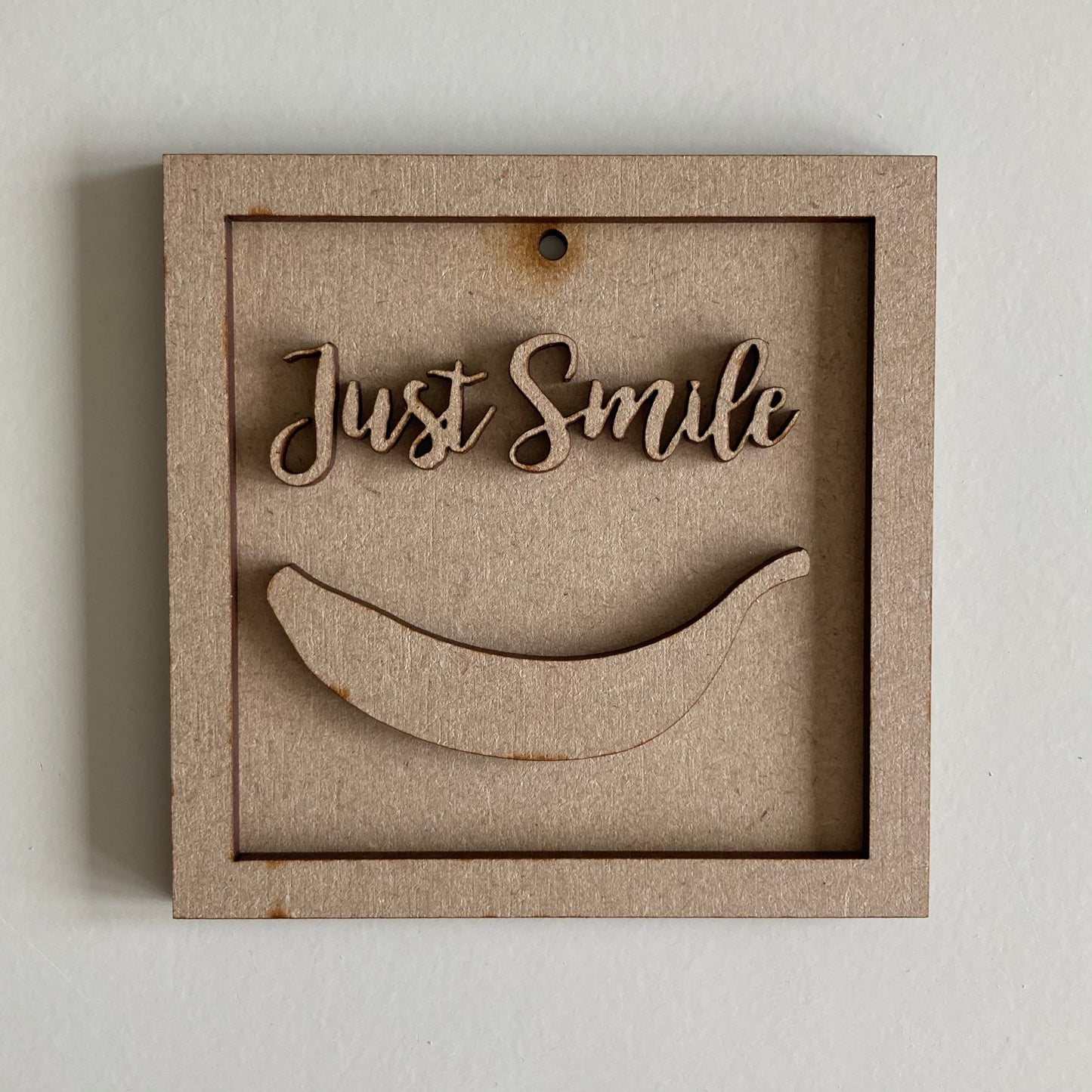 9cm Just Smile Banana Mini Frame