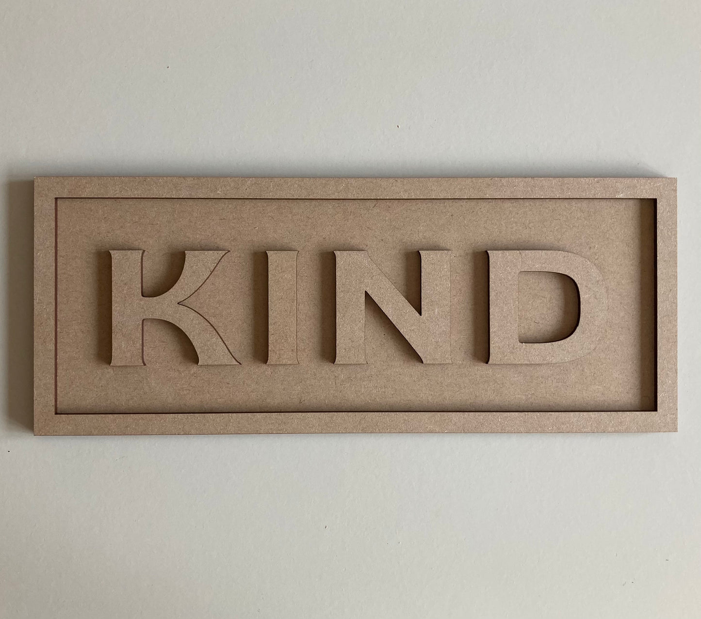 30cm Kind Sign