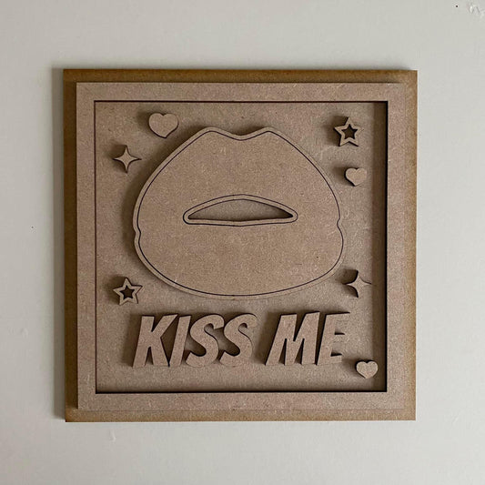 19cm Kiss Me Lips Sign