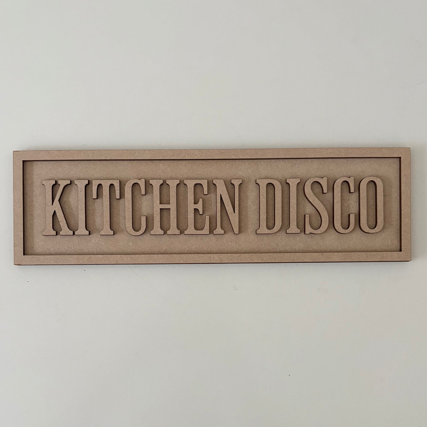 30cm Kitchen Disco Sign