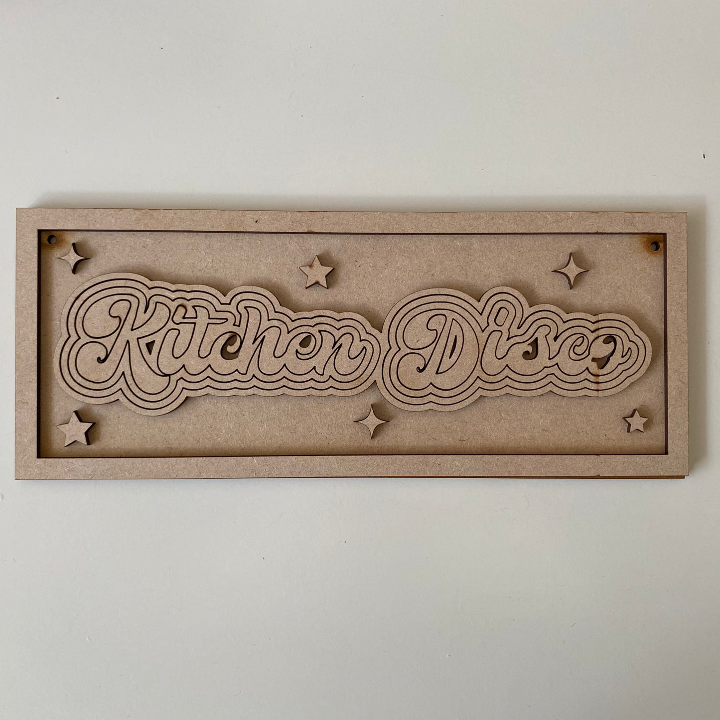 30cm Kitchen Disco Sign