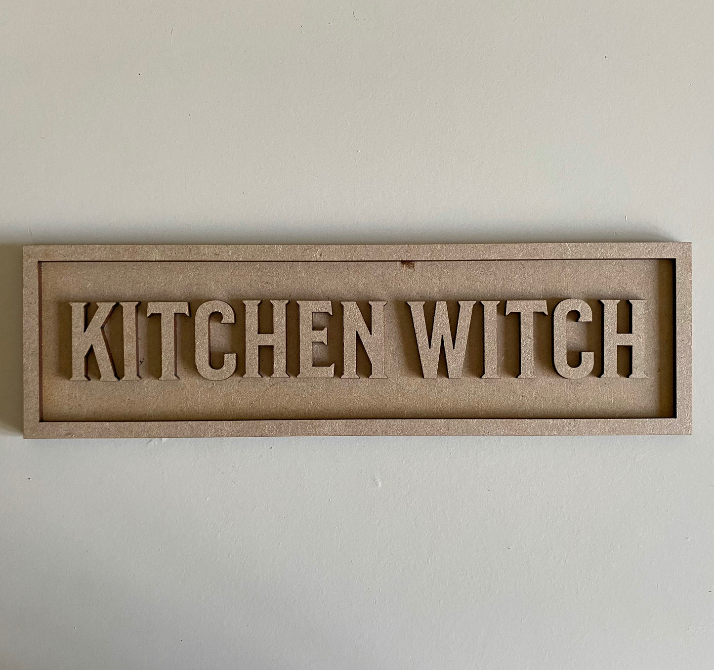 30cm Kitchen Witch Sign