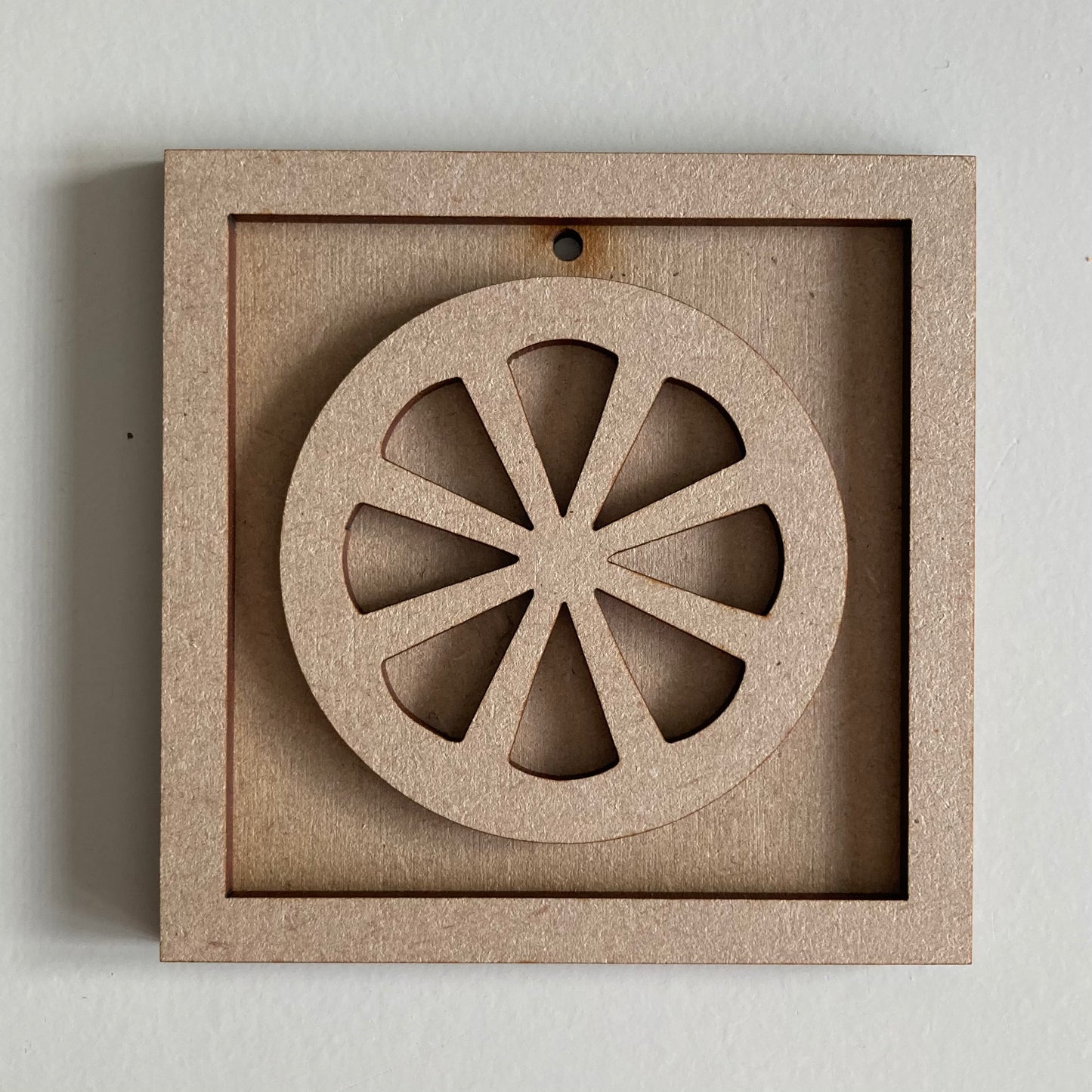 9cm Lime Slice Mini Frame