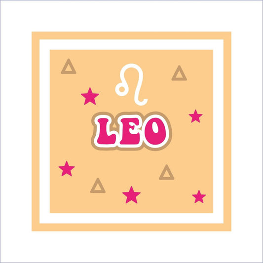 19cm Leo Symbol Sign
