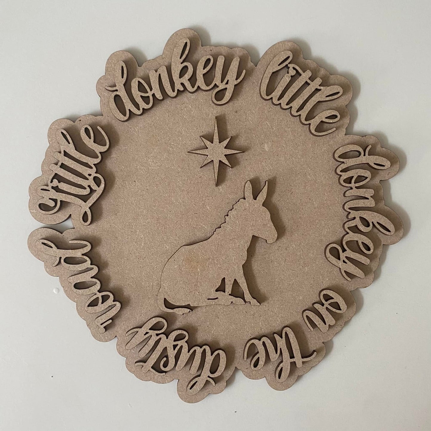 20cm Little Donkey Sign