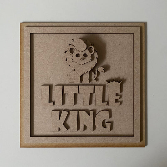 19cm Little King Lion Sign