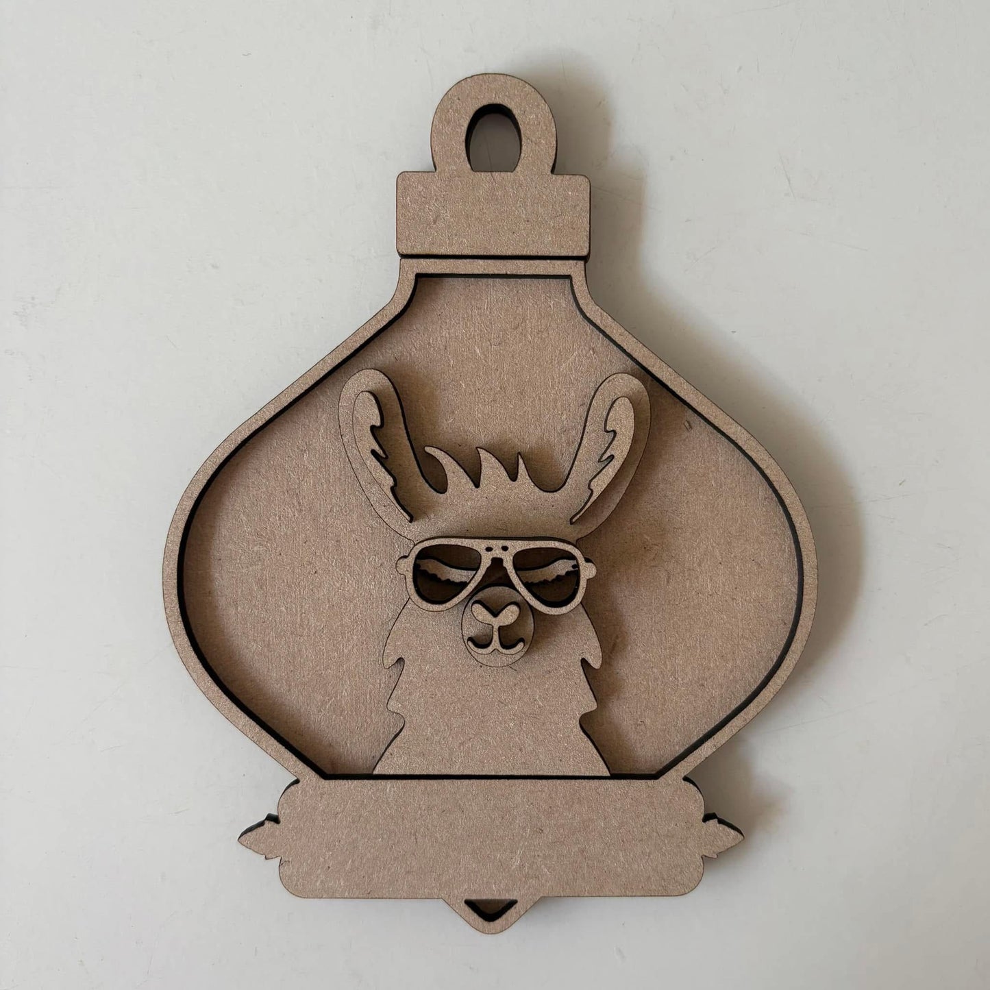 14.5cm Llama Fancy Bauble
