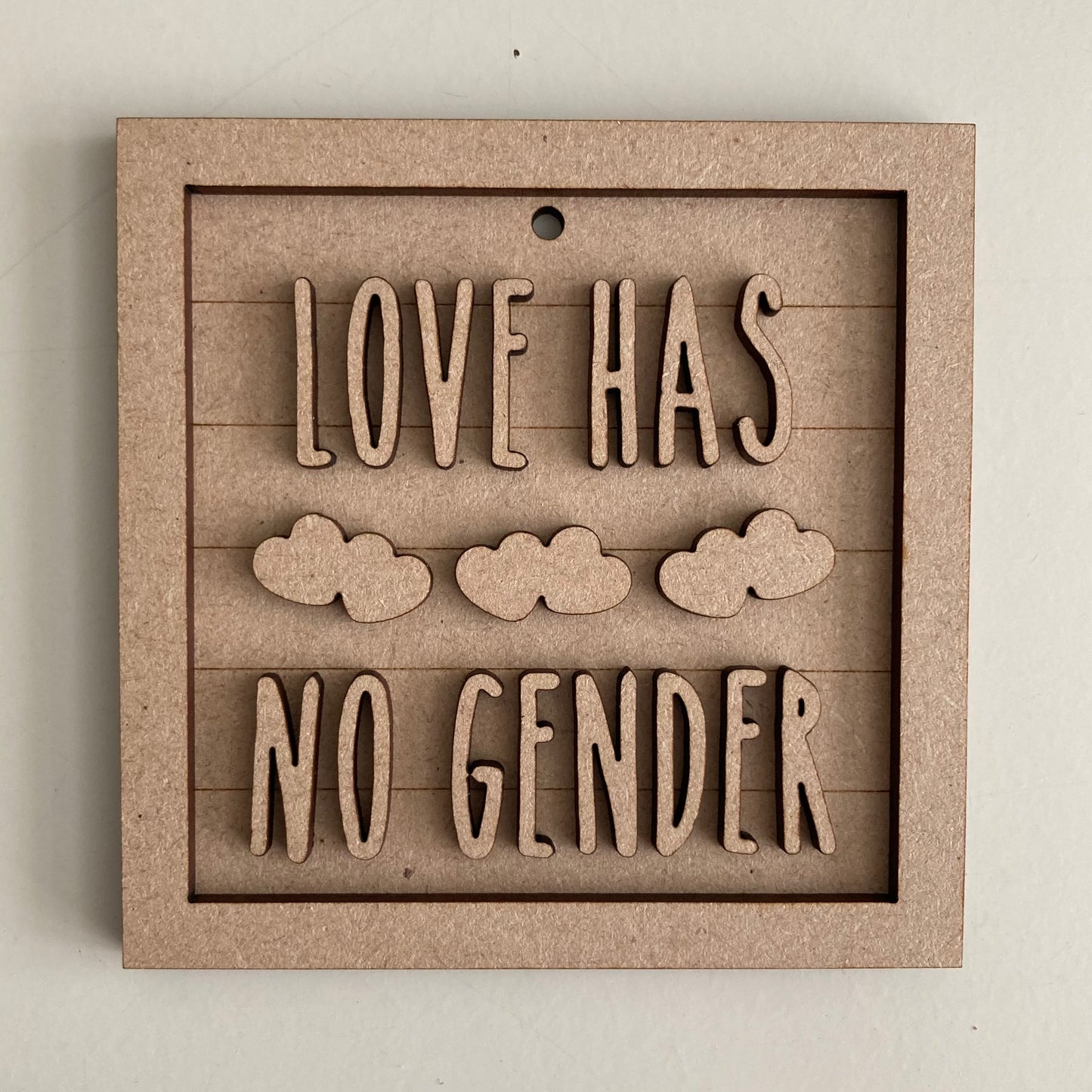 9cm Love Has No Gender Mini Frame