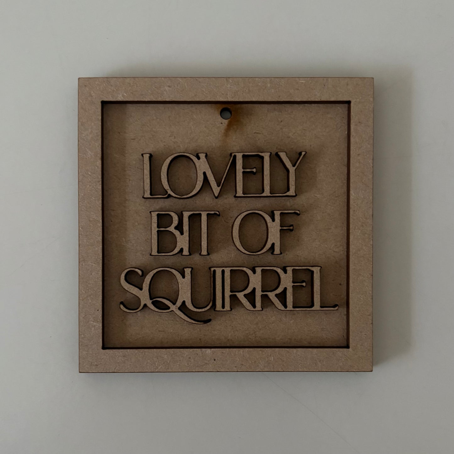 9cm Lovely Bit Of Squirrel Mini Frame