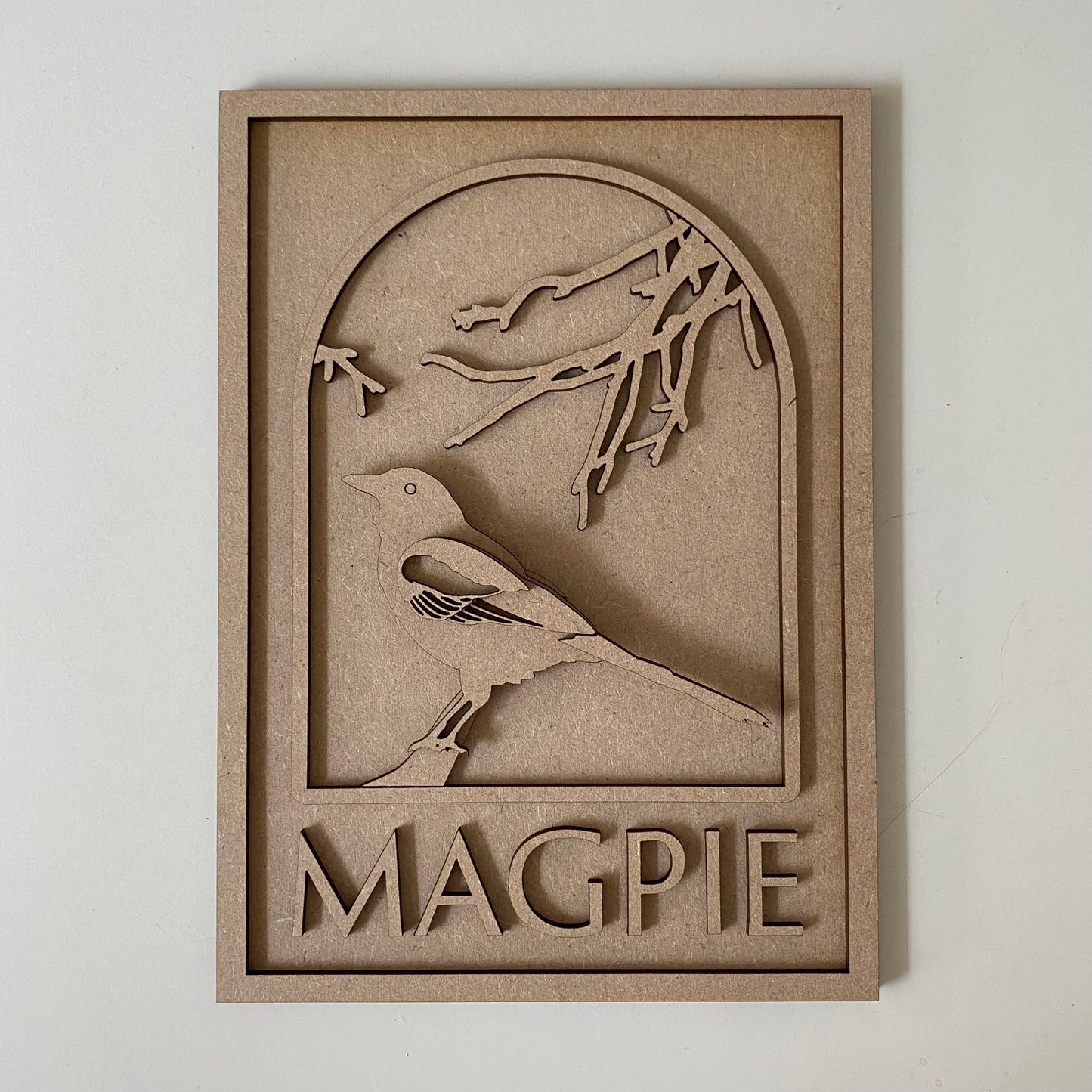 25cm Magpie Arch Sign