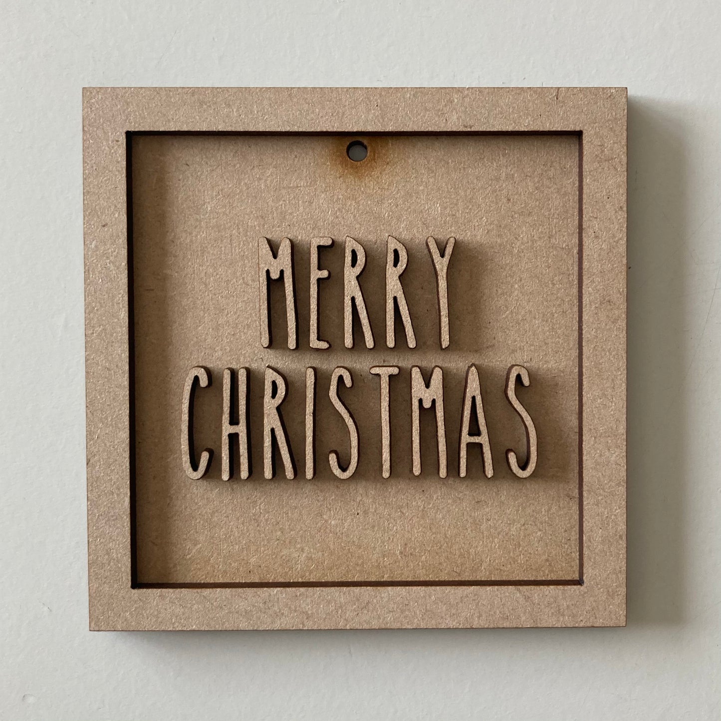 9cm Merry Christmas Mini Frame