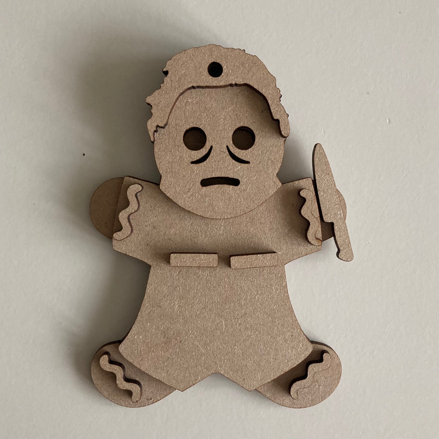 10cm Halloween Mask Gingerbread Character