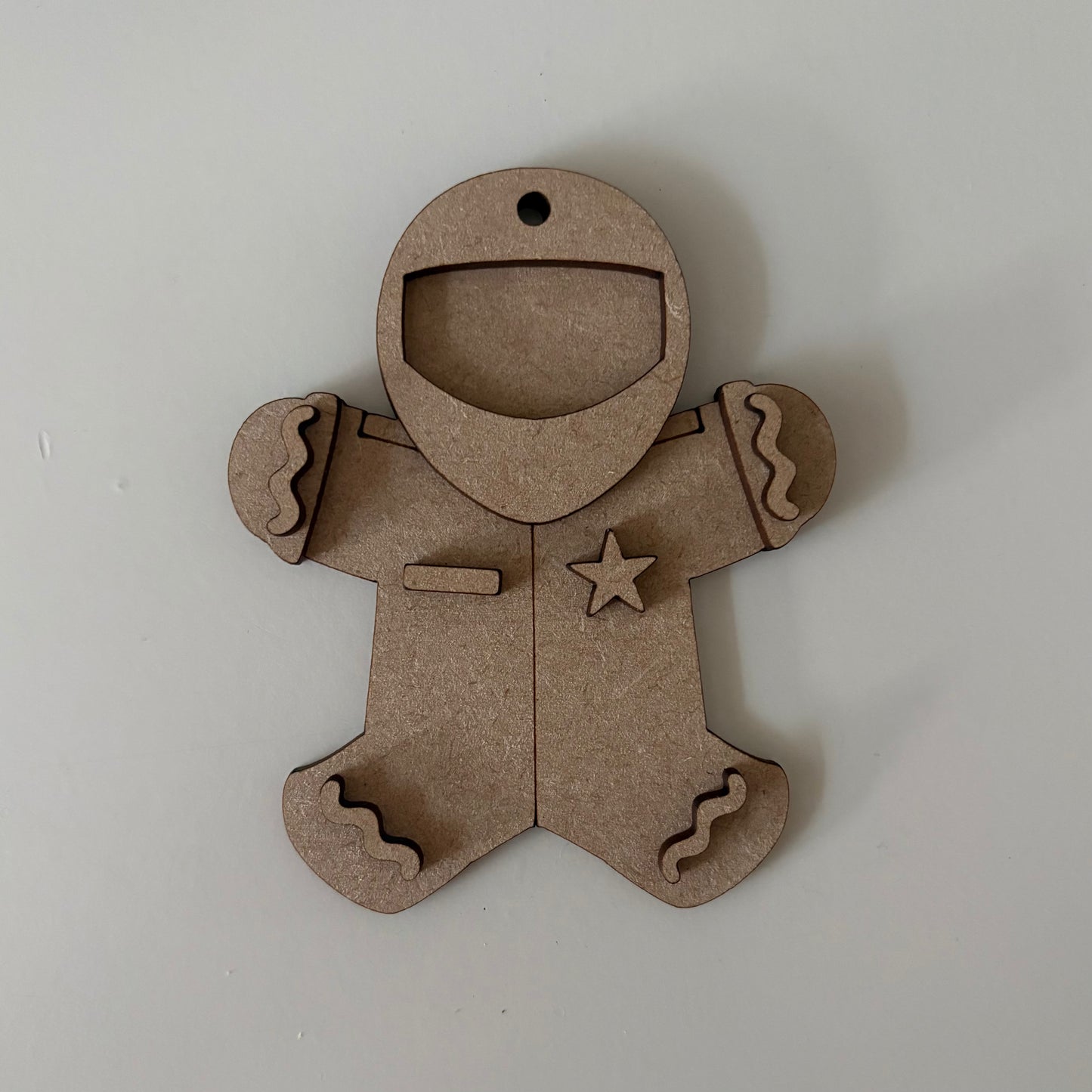 10cm Motor Racer Gingerbread Character