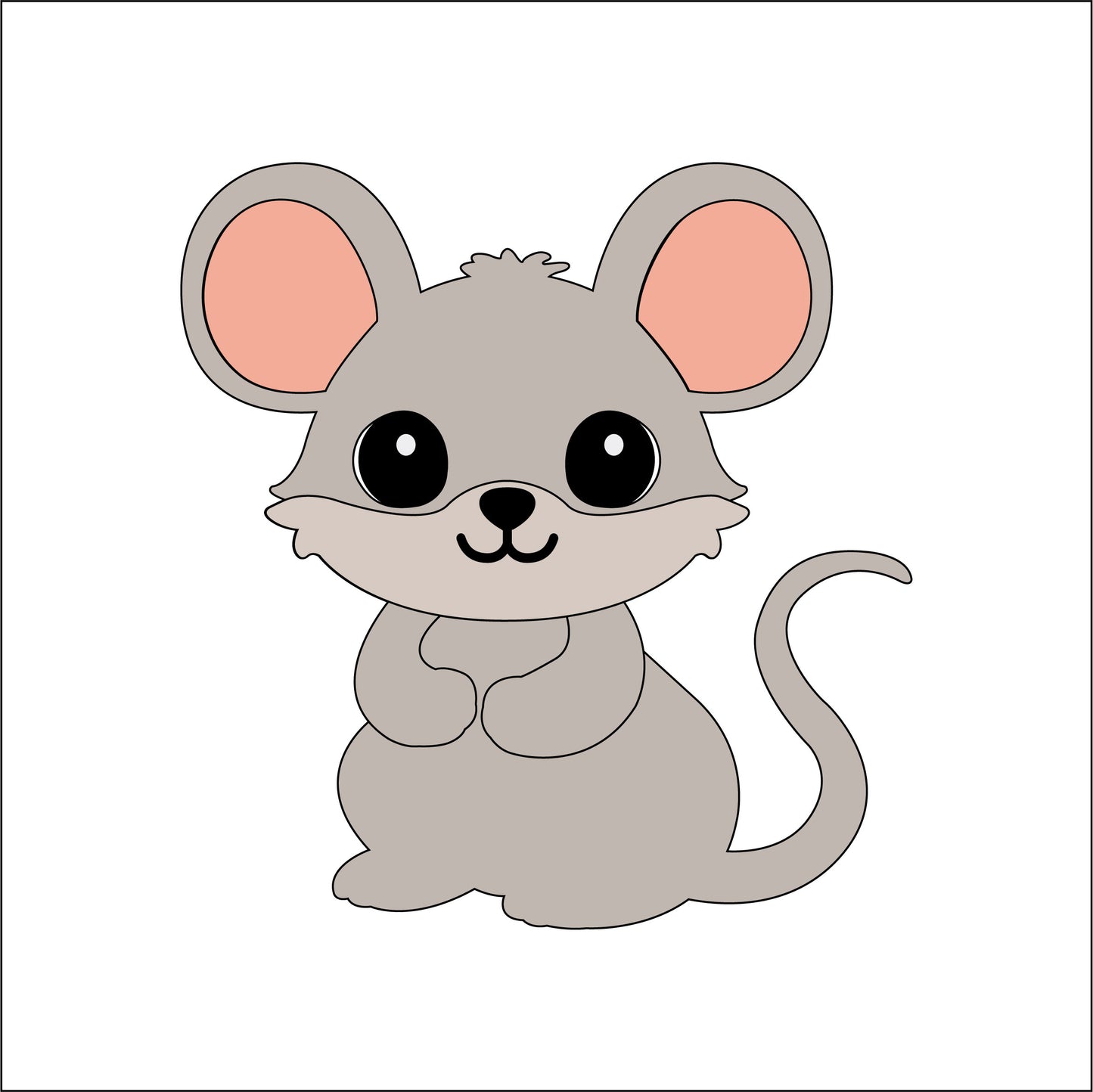 8cm Mouse Decoration