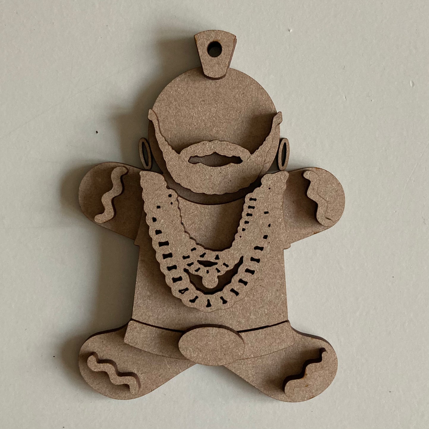 10cm Bad Ass Gingerbread Character