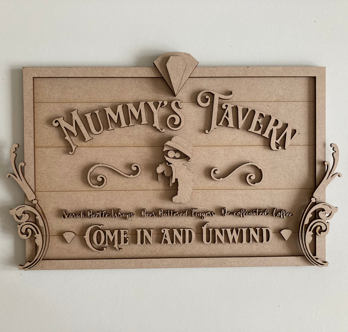 30cm Mummy's Tavern Sign