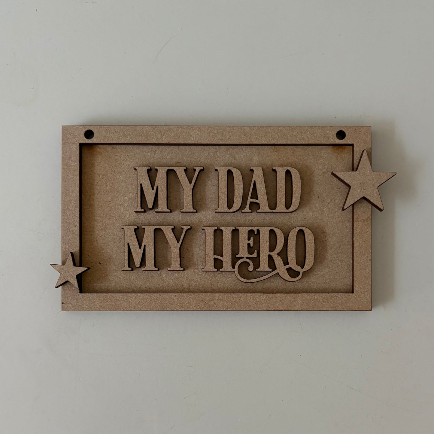 13cm My Dad My Hero Mini Frame