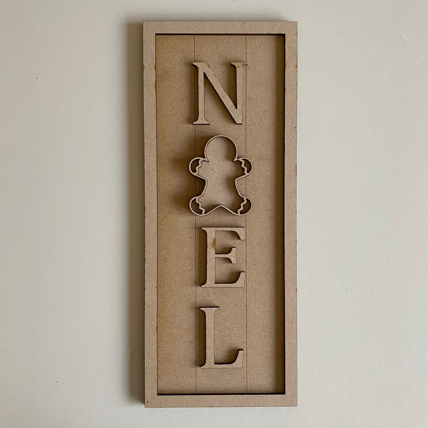 30cm Noel - Gingerbread Sign