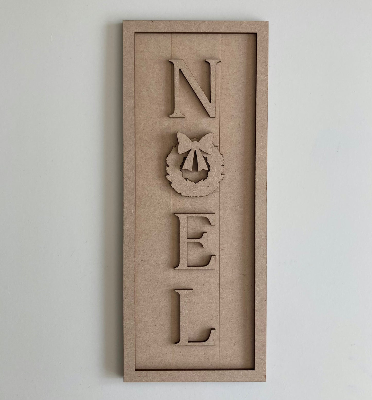 30cm Noel - Christmas Wreath Sign