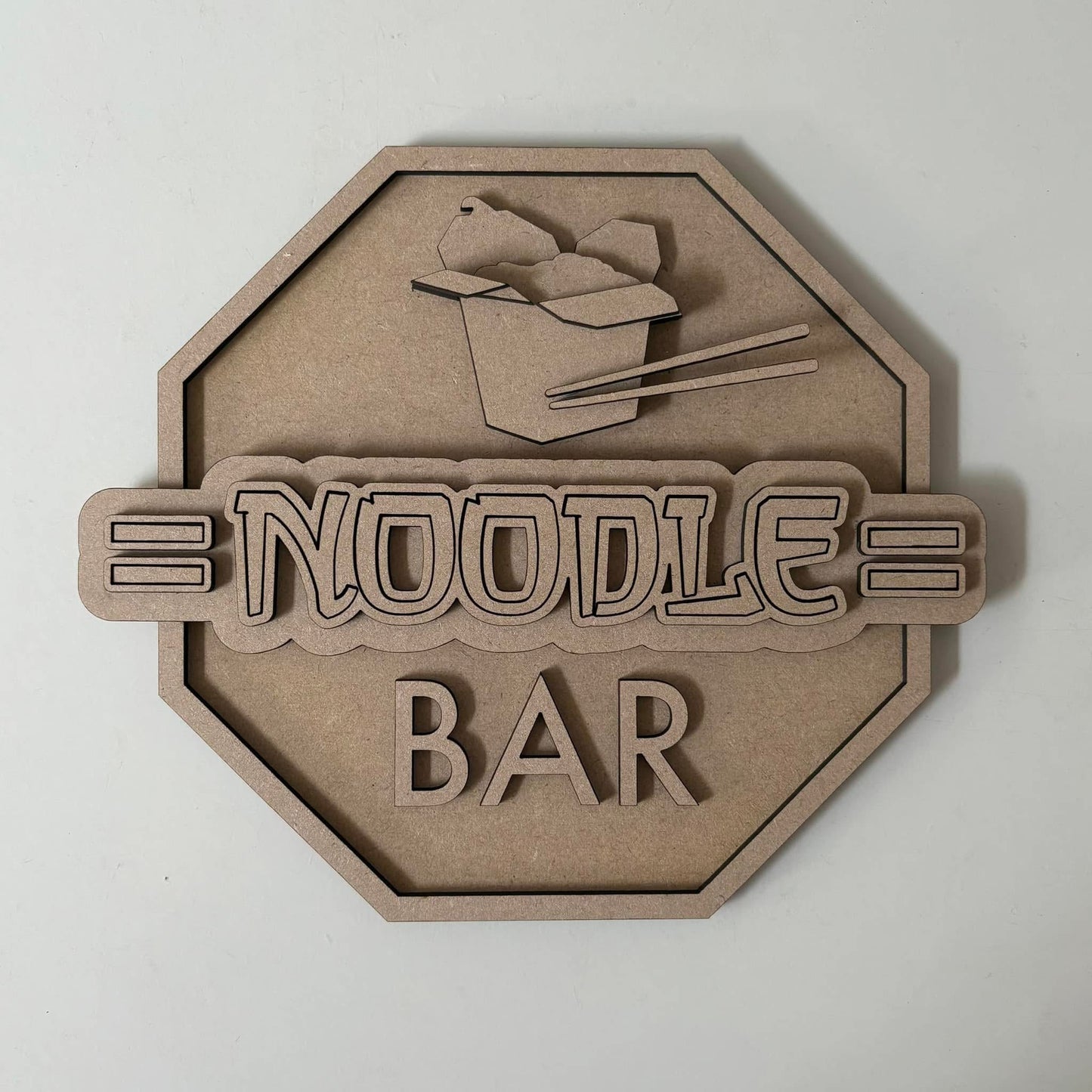 23cm Noodle Bar Sign