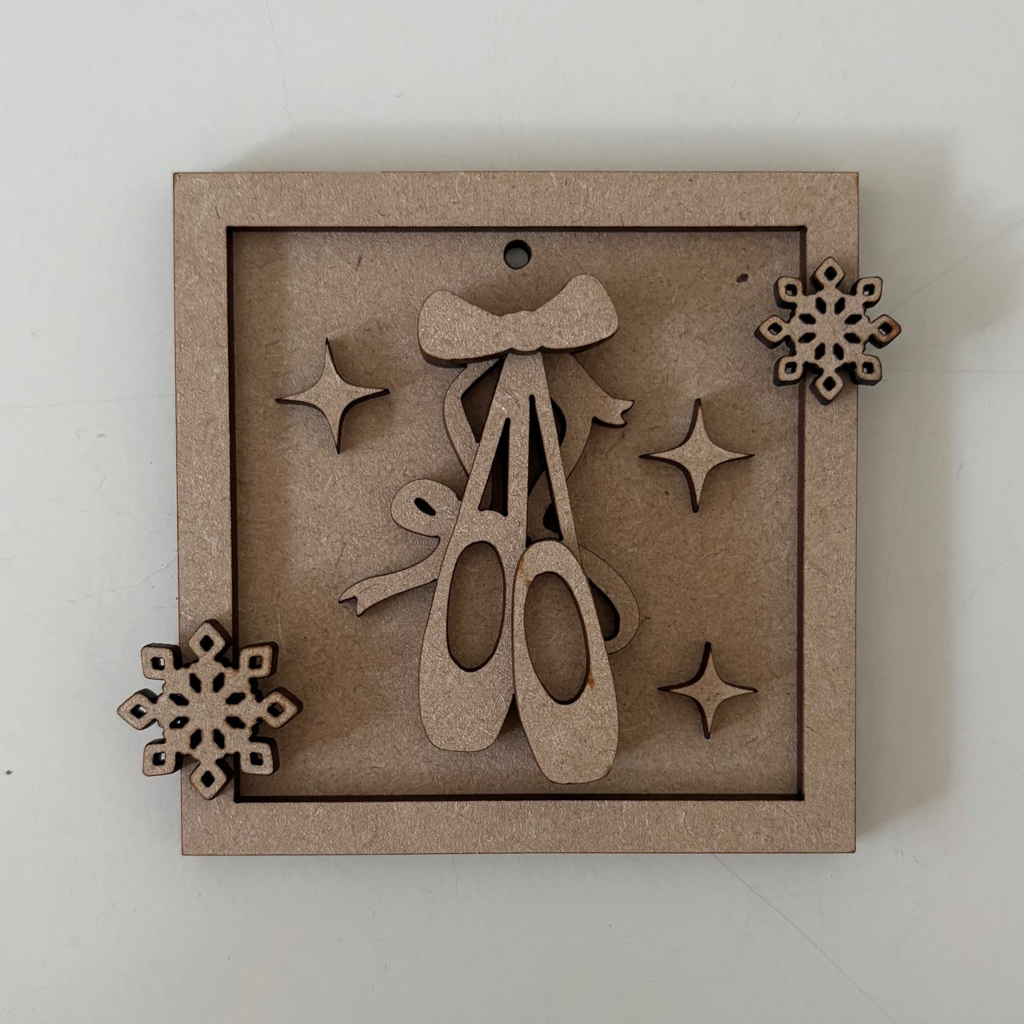 9cm Sugar Plum Ballet Shoes Mini Frame