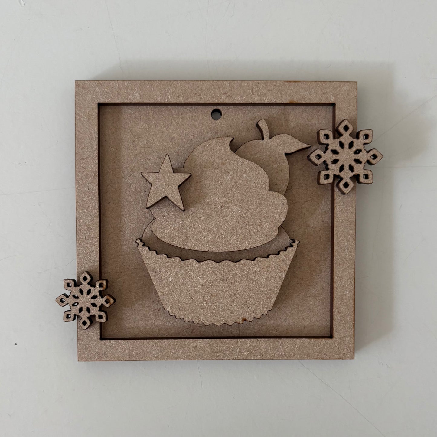 9cm Sugar Plum Cupcake Mini Frame