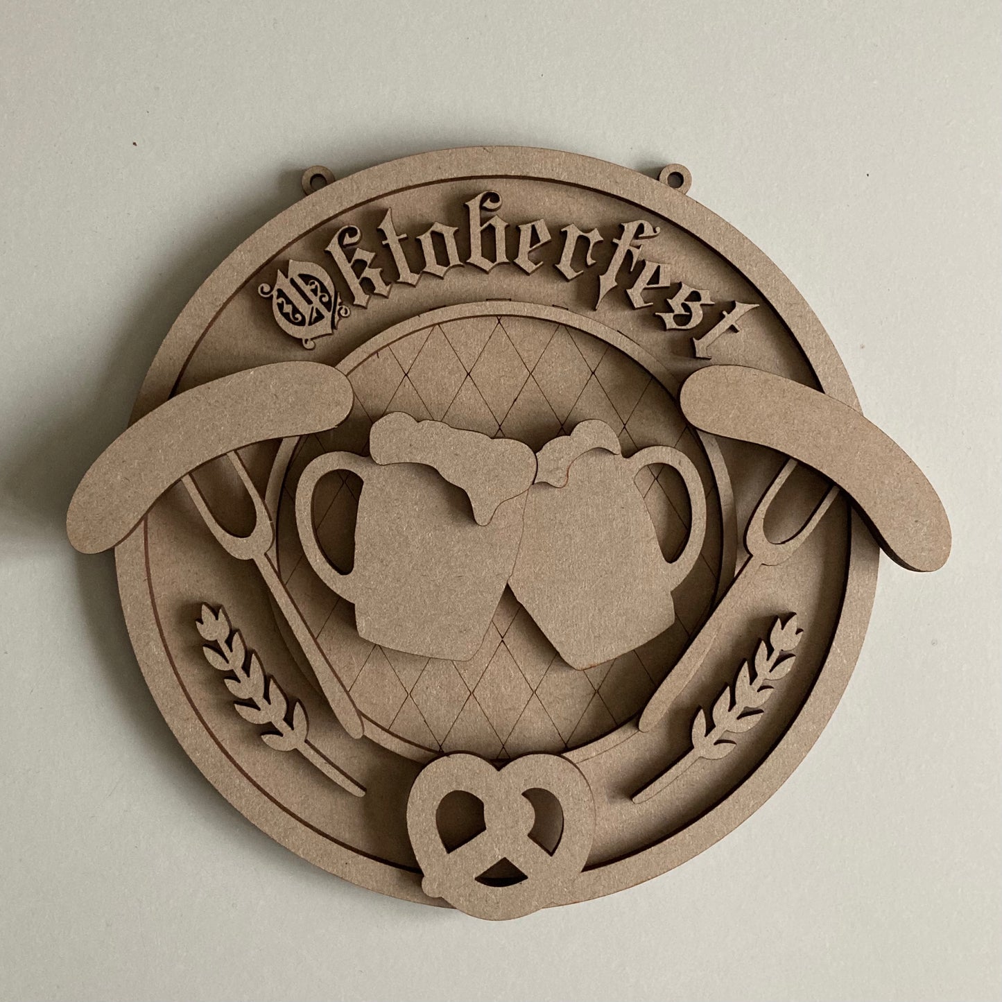 20cm Octoberfest Sign