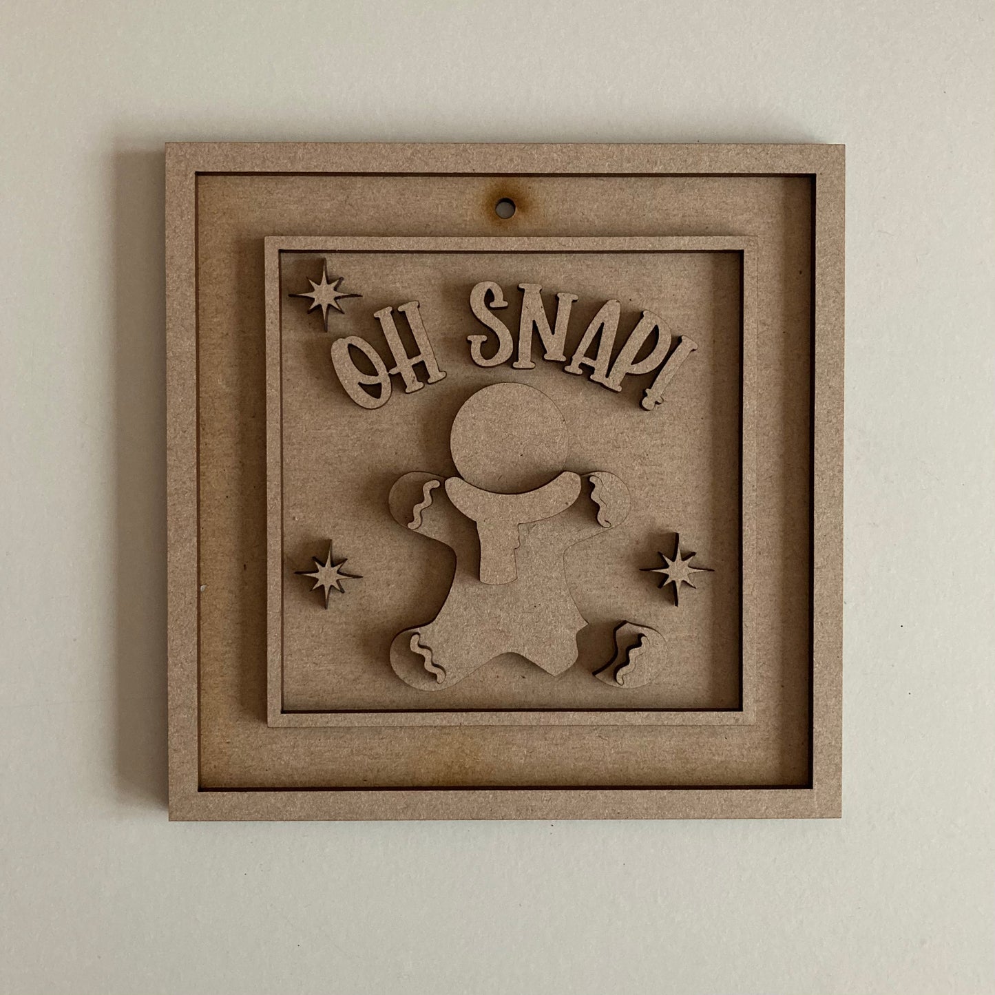 15cm Oh Snap Sign