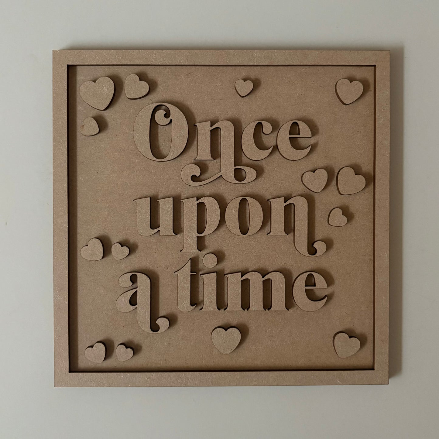 19cm Once Upon A Time Sign