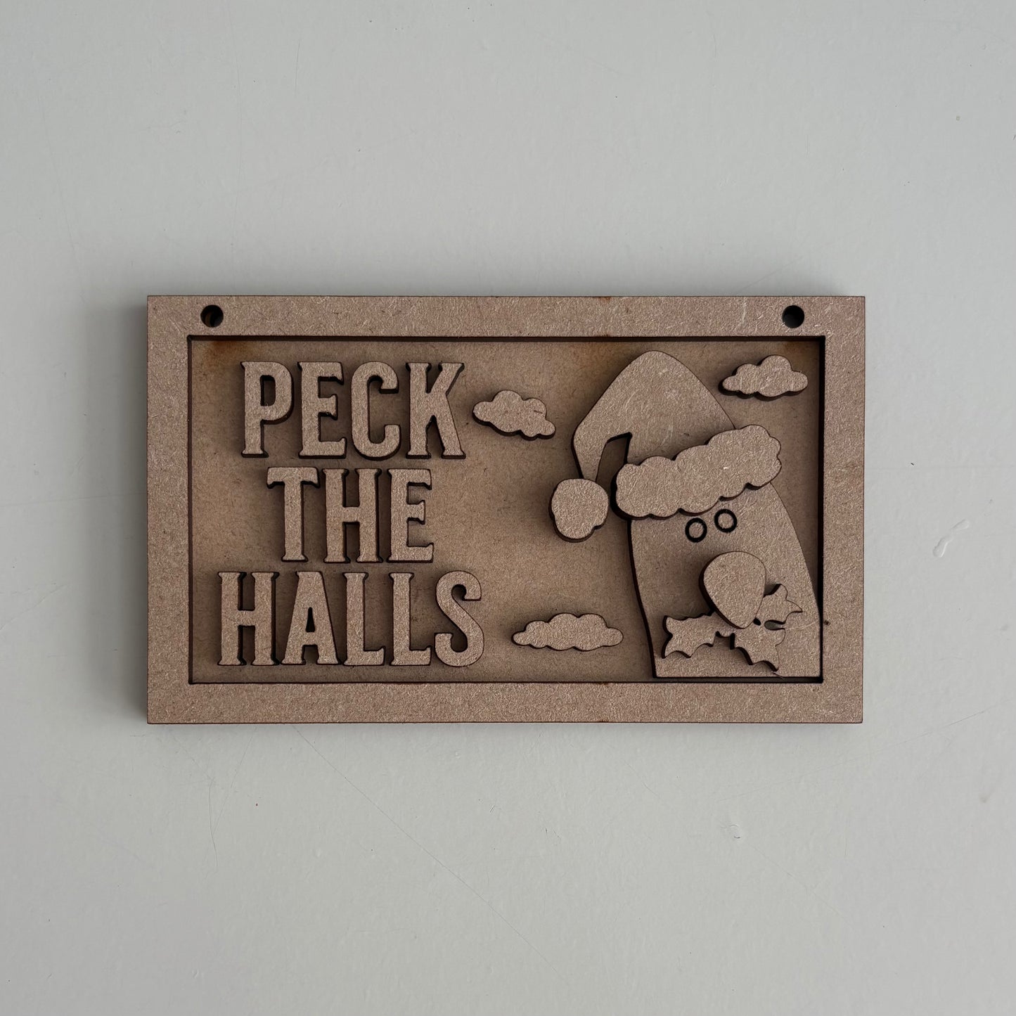 13cm Peck The Halls Seagull Mini Frame